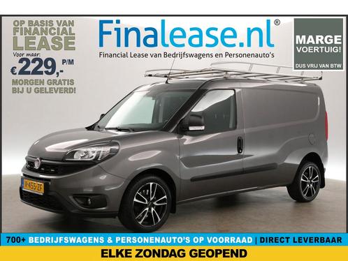 Fiat Doblò 1.6 MJ L2H1 Maxi Marge Airco Cam TrekH €229pm, Auto's, Bestelauto's, Lease, Handgeschakeld, Diesel, Fiat, Zilver of Grijs
