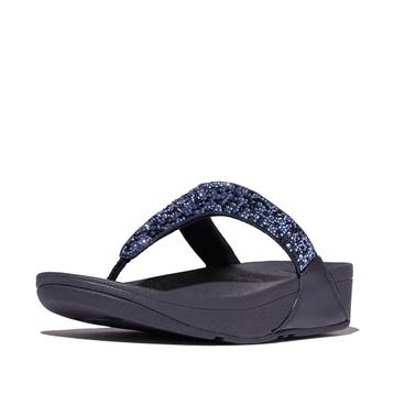 -0% FitFlop  FitFlop Lulu crystal-mix toe-post sandals  maat beschikbaar voor biedingen