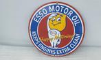 Esso - Reclamebord - Emaille, Antiek en Kunst