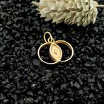 Gouden subtiele hanger | Verbondenheid (oneindigheid), Ophalen of Verzenden, Gebruikt, Goud, Overige merken