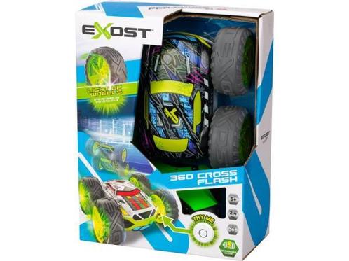 Veiling - Exost RC 360 Cross Flash Stuntauto groen 1:18, Kinderen en Baby's, Speelgoed | Buiten | Accuvoertuigen, Nieuw