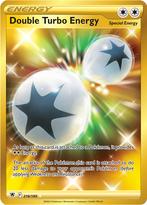 Double Turbo Energy 216/189 Gold Astral Radiance, Hobby en Vrije tijd, Verzamelkaartspellen | Pokémon, Nieuw, Foil, Ophalen of Verzenden