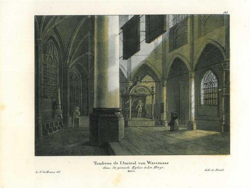 Zicht op The Hague, Antiek en Kunst, Kunst | Etsen en Gravures