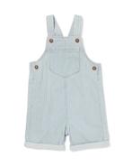 HEMA Babytuinbroek denim strepen denim, Verzenden, Nieuw