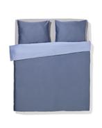 HEMA Dekbedovertrek 200x200/220cm satijn blauw, Huis en Inrichting, Slaapkamer | Beddengoed, Verzenden, Nieuw