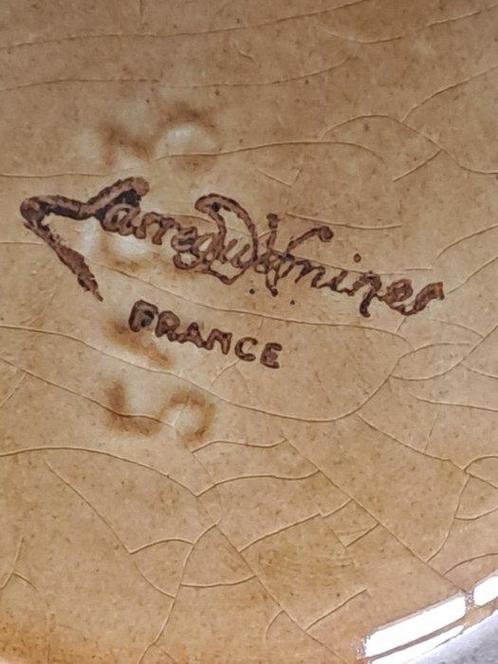 Sarreguemines - Schotel - Céramique en forme de fruits -, Antiek en Kunst, Antiek | Meubels | Tafels