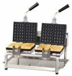 Dubbele Wafelijzer met Volledige Opening Casselin, Verzenden, Nieuw in verpakking