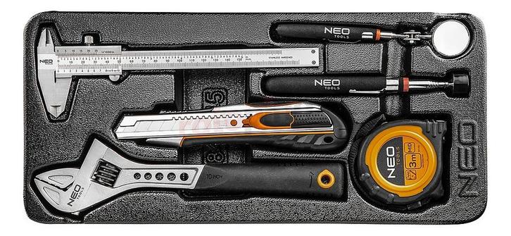 Inleg basis / meetgereedschap 6-Delige set  - Gereedschapswa, Doe-het-zelf en Verbouw, Overige Doe-het-zelf en Verbouw, Nieuw