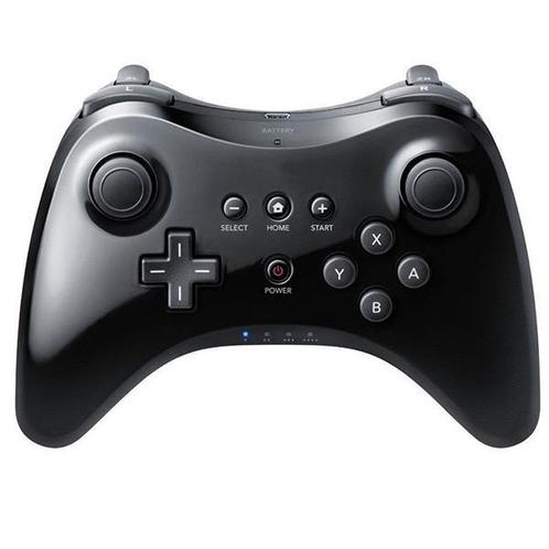 Wii U Pro Controller Zwart (Third Party) (Wii U Accessoires), Spelcomputers en Games, Spelcomputers | Nintendo Wii U, Zo goed als nieuw