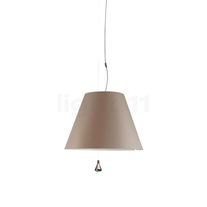 Luceplan Costanza Hanglamp, lampenkap hazelnoot - ø¸50 cm, Huis en Inrichting, Lampen | Hanglampen, Nieuw, Verzenden