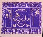 Oostenrijkse 1946 Anti-Fascistische postzegel: doodshoofd..., Verzamelen, Verzenden