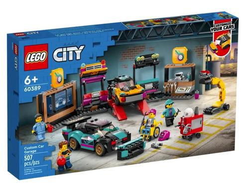 Lego City 60389 Garage voor aanpasbare autos, Kinderen en Baby's, Speelgoed | Duplo en Lego, Nieuw, Ophalen of Verzenden
