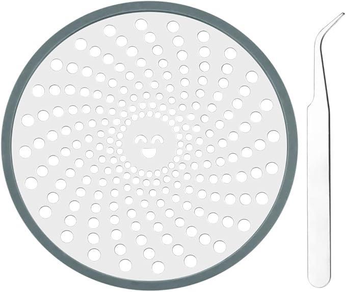 RVS Doucheputje Zeef met Pincet - Haarvanger en, Huis en Inrichting, Keuken | Keukenbenodigdheden, Nieuw, Verzenden