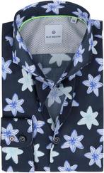Blue Industry Overhemd Bloemen Donkerblauw maat 38 Heren, Verzenden, Nieuw, Blauw, Blue Industry