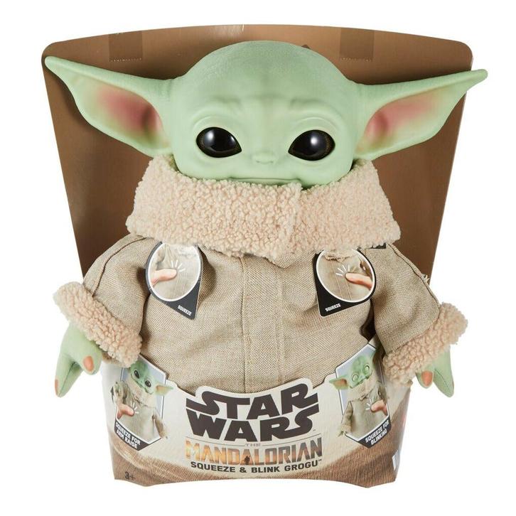 Star Wars The Mandalorian Squeeze & Blink Grogu, Kinderen en Baby's, Speelgoed | Actiefiguren, Nieuw, Verzenden
