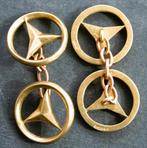 Manchetknopen - 9 kt. Geel goud