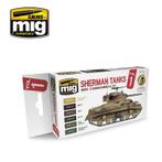 Mig - Wwii Commonweal Th Sherman Tanks (Mig7169), Nieuw, 1:50 tot 1:144