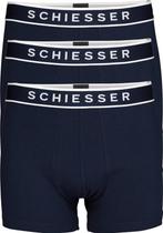 Schiesser - Maat M - 95/5 Organic Heren Shorts - Donker, Kleding | Heren, Ondergoed, Verzenden