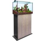 Aquatank 82x40x50cm aquarium + meubel silver oak, Ophalen of Verzenden, Nieuw