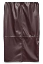 VERO MODA curve imitatie lederen rok Maat:, Kleding | Dames, Rokken, Verzenden, Nieuw, Overige kleuren