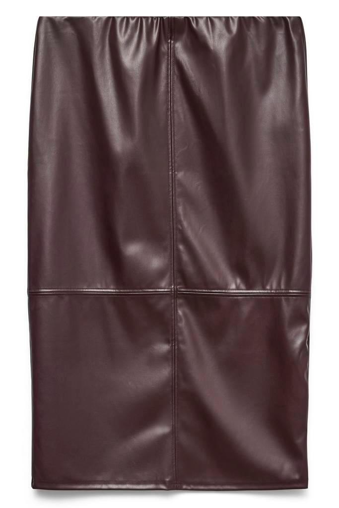 VERO MODA curve imitatie lederen rok Maat:, Kleding | Dames, Rokken, Overige kleuren, Nieuw, Verzenden