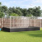 vidaXL Volière met verlengstuk 518x307x212 m staal, Verzenden, Nieuw