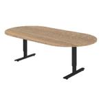 Vergadertafel met eiken blad, Verzenden, In hoogte verstelbaar, Nieuw, Bureau