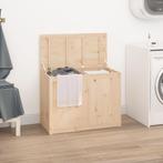 vidaXL Wasmand 88,5x44x66 cm massief grenenhout, Verzenden, Nieuw