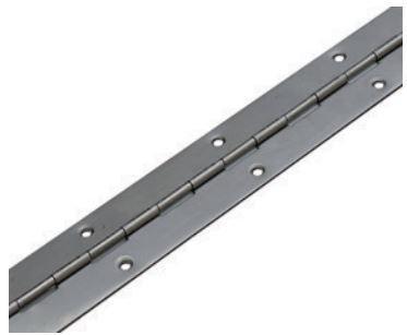 Pianoscharnier RVS Gepolijst 780x32 mm, Doe-het-zelf en Verbouw, Hang- en Sluitwerk, Nieuw, Ophalen of Verzenden