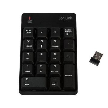 Logilink Nummeriek Keypad Wireless (Notebook toebehoren) beschikbaar voor biedingen