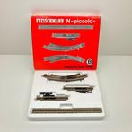 Fleischmann N - 9189 - Modeltreinsporen (1) - Stations-Set, Hobby en Vrije tijd, Nieuw