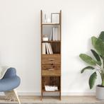 vidaXL Boekenkast Oud hout 40 x 35 x 180 cm Bewerkt hout, Huis en Inrichting, Kasten | Boekenkasten, Minder dan 50 cm, Verzenden