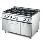 Gastro M 700 plus gasfornuis met 6 branders en gas oven GM70, Verzenden, Nieuw in verpakking