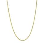 Gouden lengtecollier gourmet 71 cm 14 karaat, Verzenden, Zo goed als nieuw, Goud, Goud