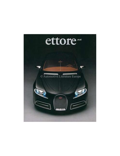 2010 HET OFFICIELE BUGATTI ETTORE MAGAZINE 6 ENGELS, Boeken, Auto's | Folders en Tijdschriften