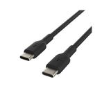 Belkin boost charge USB-C naar USB-C kabel 1 meter zwart, Nieuw, Apple iPhone, Ophalen of Verzenden