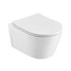 Wandcloset Sanilux Easy Flush Rimfree Compact Met Slim, Doe-het-zelf en Verbouw, Ophalen of Verzenden, Nieuw, Overige typen