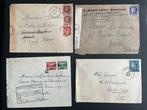Europa 1941/1942 - Het Derde Rijk censureerde postenveloppen, Gestempeld