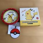 Pokémon - “Pocket Monsters” Pikachu Wall Clock with Poké, Nieuw