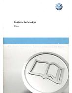 2010 VOLKSWAGEN POLO INSTRUCTIEBOEKJE NEDERLANDS