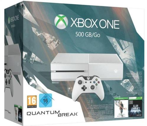 Xbox One 500GB Special Edition-Quantum Break & Alan Wake, Spelcomputers en Games, Spelcomputers | Xbox One, Zo goed als nieuw