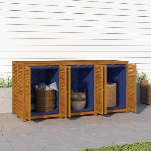 vidaXL Tuinbox 210x87x104 cm massief acaciahout, Tuin en Terras, Overige Tuin en Terras, Nieuw, Verzenden