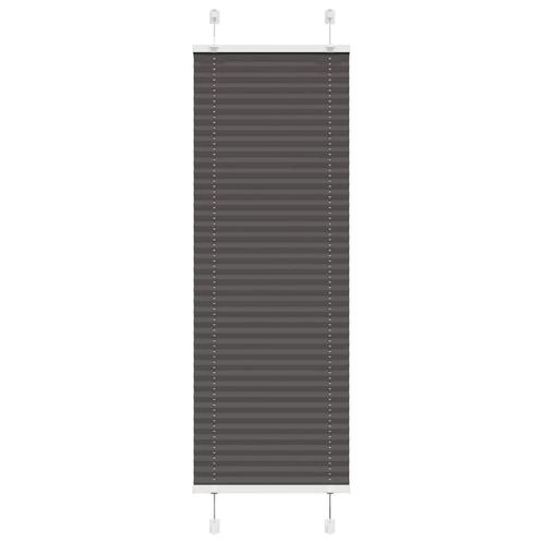 vidaXL Plissé rolgordijn 40x100 cm stofbreedte 39,4 cm, Huis en Inrichting, Stoffering | Gordijnen en Lamellen, Zwart, Nieuw, Verzenden