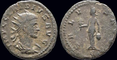 268-270ad Roman Claudius Ii Gothicus billon antoninianus..., Postzegels en Munten, Munten | Europa | Niet-Euromunten, Verzenden