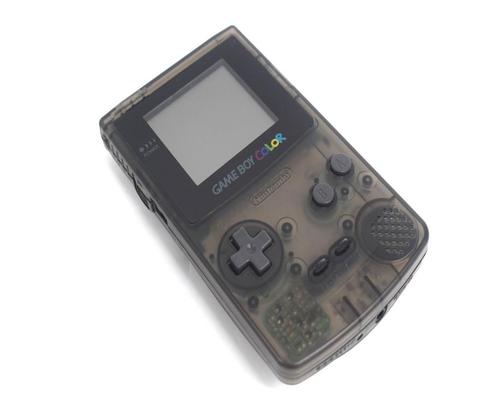 Gameboy Color Clear Black, Spelcomputers en Games, Spelcomputers | Nintendo Game Boy, Verzenden