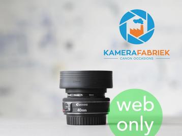 Canon EF 40mm f/2.8 STM + Circular PL filter - Gratis verz! beschikbaar voor biedingen