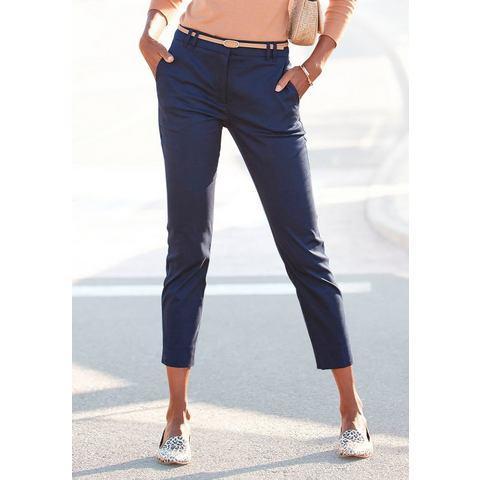 Vivance Chino in klassieke basic pasvorm, stoffen, Kleding | Dames, Broeken en Pantalons, Nieuw, Verzenden