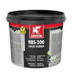 Griffon hbs 200 liquid rubber 16 l, zwart, emmer, Verzenden, Nieuw