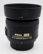 Nikon AF-S DX 35mm f/1.8 G OCCASION, Ophalen of Verzenden, Zo goed als nieuw