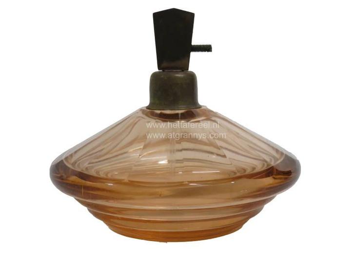 Persglazen parfumverstuiver, Verzamelen, Glas en Borrelglaasjes, Gebruikt, Verzenden